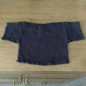 Off The Shoulder Crop Top